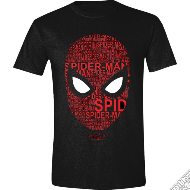 Spider-Man - Face Letters Black (T-Shirt Unisex Tg. XL) gioco