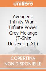 Avengers: Infinity War - Infinite Power Grey Melange (T-Shirt Unisex Tg. XL) gioco