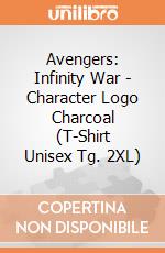Avengers: Infinity War - Character Logo Charcoal (T-Shirt Unisex Tg. 2XL) gioco