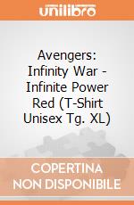 Avengers: Infinity War - Infinite Power Red (T-Shirt Unisex Tg. XL) gioco