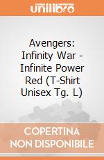 Avengers: Infinity War - Infinite Power Red (T-Shirt Unisex Tg. L) gioco