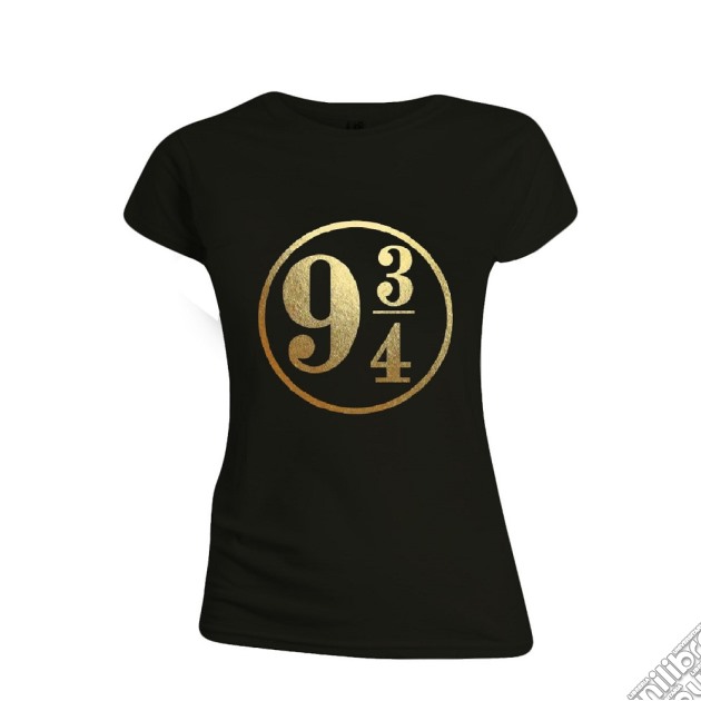 Harry Potter - 9 3/4 Black (T-Shirt Donna Tg. M) gioco