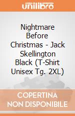 Nightmare Before Christmas - Jack Skellington Black (T-Shirt Unisex Tg. 2XL) gioco