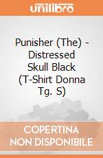 Punisher (The) - Distressed Skull Black (T-Shirt Donna Tg. S) gioco