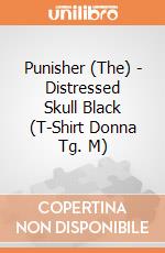 Punisher (The) - Distressed Skull Black (T-Shirt Donna Tg. M) gioco