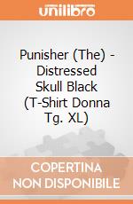Punisher (The) - Distressed Skull Black (T-Shirt Donna Tg. XL) gioco