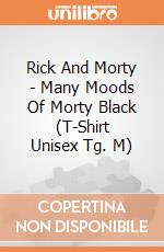 Rick And Morty - Many Moods Of Morty Black (T-Shirt Unisex Tg. M) gioco