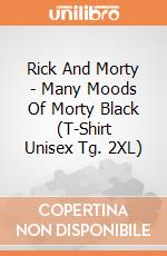 Rick And Morty - Many Moods Of Morty Black (T-Shirt Unisex Tg. 2XL) gioco