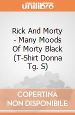 Rick And Morty - Many Moods Of Morty Black (T-Shirt Donna Tg. S) gioco