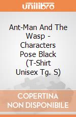 Ant-Man And The Wasp - Characters Pose Black (T-Shirt Unisex Tg. S) gioco