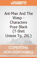 Ant-Man And The Wasp - Characters Pose Black (T-Shirt Unisex Tg. 2XL) gioco