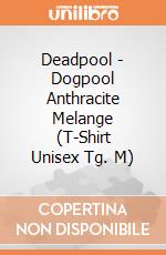 Deadpool - Dogpool Anthracite Melange (T-Shirt Unisex Tg. M) gioco