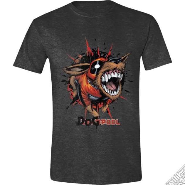 Deadpool - Dogpool Anthracite Melange (T-Shirt Unisex Tg. L) gioco