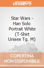 Star Wars - Han Solo Portrait White (T-Shirt Unisex Tg. M) gioco
