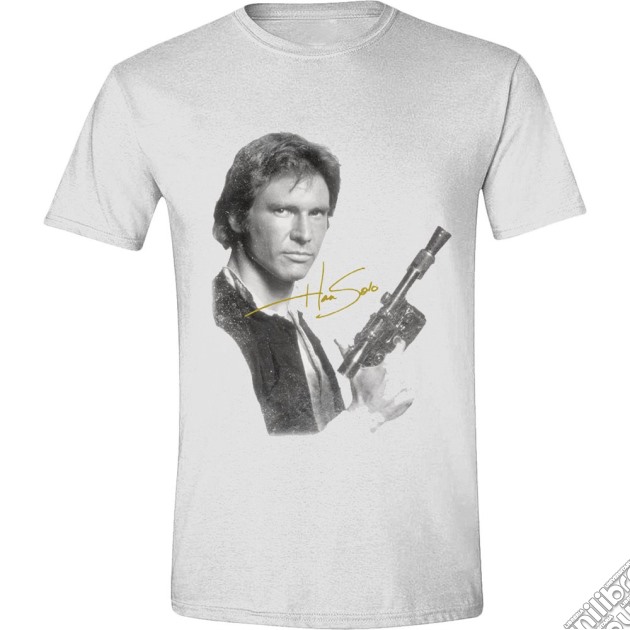 Star Wars - Han Solo Portrait White (T-Shirt Unisex Tg. L) gioco