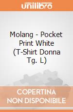 Molang - Pocket Print White (T-Shirt Donna Tg. L) gioco