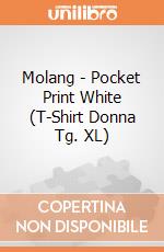 Molang - Pocket Print White (T-Shirt Donna Tg. XL) gioco