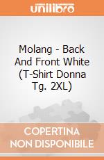 Molang - Back And Front White (T-Shirt Donna Tg. 2XL) gioco