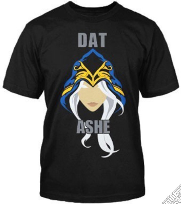 League Of Legends - Dat Ashe (T-Shirt Uomo XXL) gioco di TimeCity