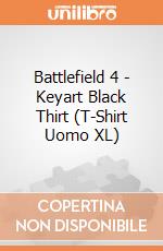 Battlefield 4 - Keyart Black Thirt (T-Shirt Uomo XL) gioco di TimeCity