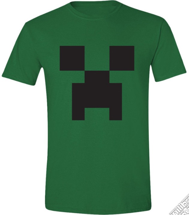 Minecraft - Creeper Face (T-Shirt Bambino S) gioco di TimeCity