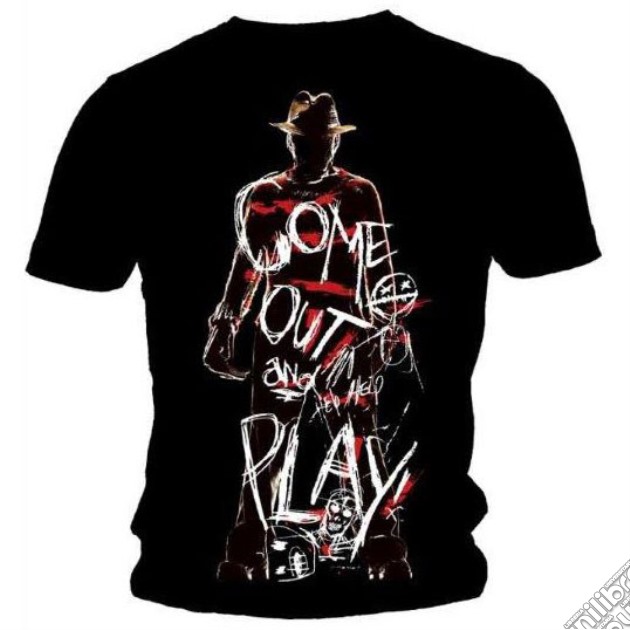 Freddy Krueger - Come Out And Play Black (Unisex Tg. L) gioco di TimeCity