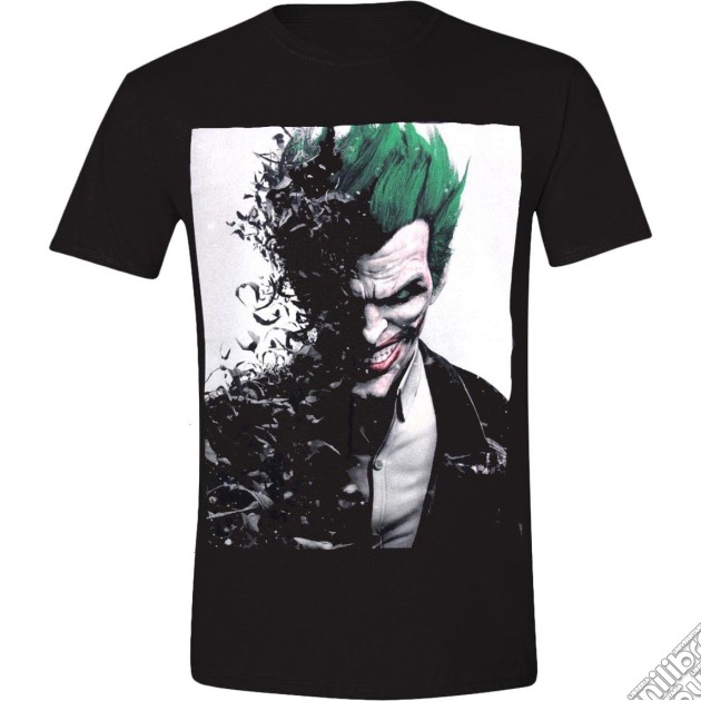 Batman - Arkham Origins - Joker Face Black (Unisex Tg. S) gioco di TimeCity