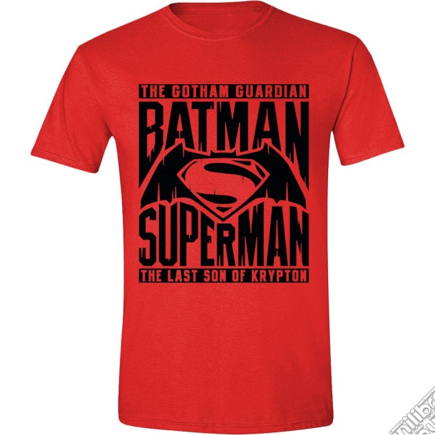 Batman V Superman - Logo Text Red (Unisex Tg. S) gioco