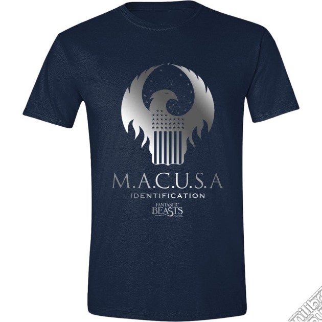 Fantastic Beasts And Where To Find Them - Macusa Logo (T-Shirt Unisex Tg. L) gioco di TimeCity