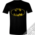 Batman - Heavy Destressing Logo Black (T-Shirt Unisex Tg. 2XL) giochi
