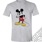 Mickey Mouse - Angry Face Sports Grey (T-Shirt Unisex Tg. M) gioco di Terminal Video