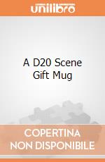 A D20 Scene Gift Mug giochi