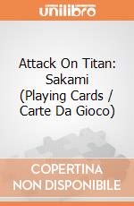 Attack On Titan: Sakami (Playing Cards / Carte Da Gioco) gioco