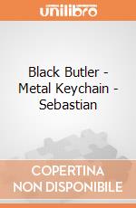 Black Butler - Metal Keychain - Sebastian gioco