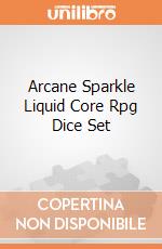 Arcane Sparkle Liquid Core Rpg Dice Set giochi