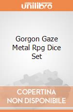 Gorgon Gaze Metal Rpg Dice Set giochi