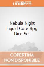Nebula Night Liquid Core Rpg Dice Set giochi