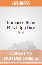 Romance Rune Metal Rpg Dice Set giochi