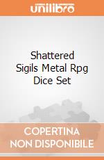 Shattered Sigils Metal Rpg Dice Set giochi