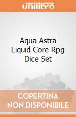 Aqua Astra Liquid Core Rpg Dice Set giochi