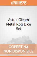 Astral Gleam Metal Rpg Dice Set giochi