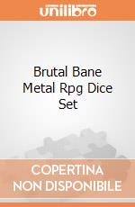 Brutal Bane Metal Rpg Dice Set giochi