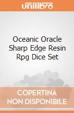 Oceanic Oracle Sharp Edge Resin Rpg Dice Set giochi