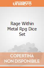 Rage Within Metal Rpg Dice Set giochi