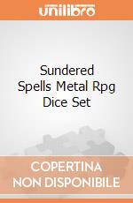Sundered Spells Metal Rpg Dice Set giochi
