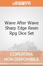 Wave After Wave Sharp Edge Resin Rpg Dice Set giochi