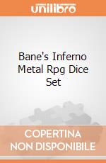 Bane's Inferno Metal Rpg Dice Set giochi