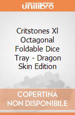 Critstones Xl Octagonal Foldable Dice Tray - Dragon Skin Edition giochi