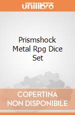 Prismshock Metal Rpg Dice Set giochi