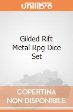 Gilded Rift Metal Rpg Dice Set giochi